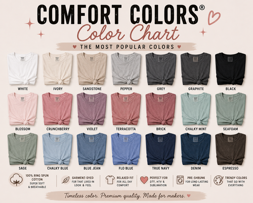 Custom Comfort Colors Tee