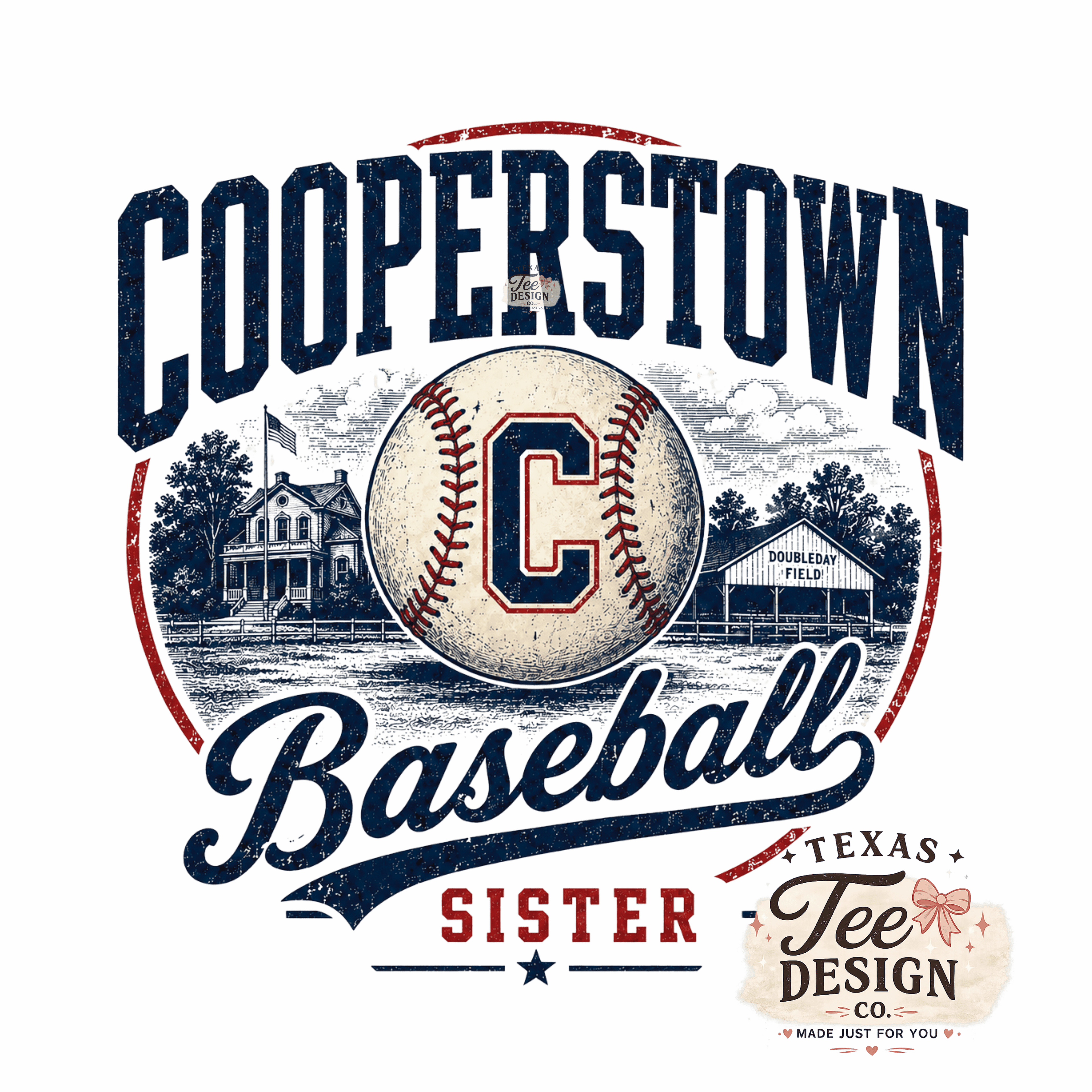 Cooperstown Sister Digital PNG